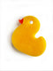 New People Company - Silicone Bath Body Scrub Yellow Duck